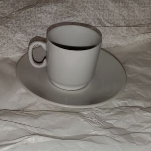 demitasse cup and saucer set for 2